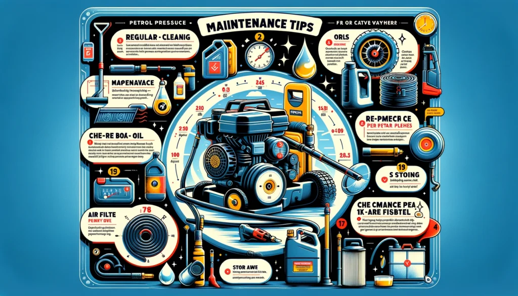 Maintenance Tips for Petrol Pressure Washers
